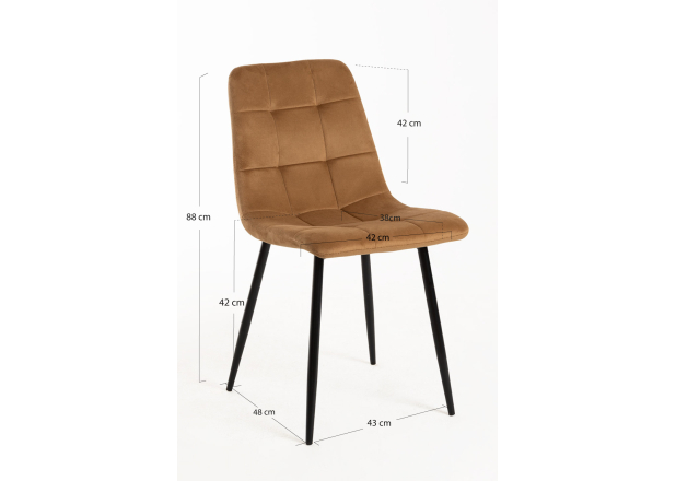 Silla Baiky Terciopelo