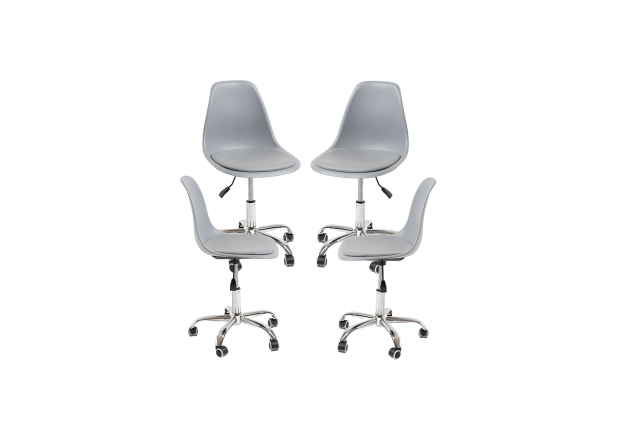 Pack 4 Sillas Milmi Office
