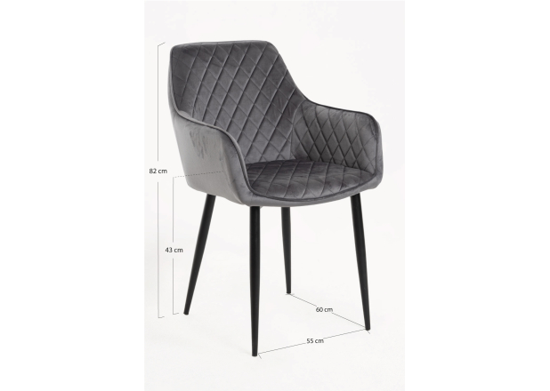 Silla Lisce Terciopelo