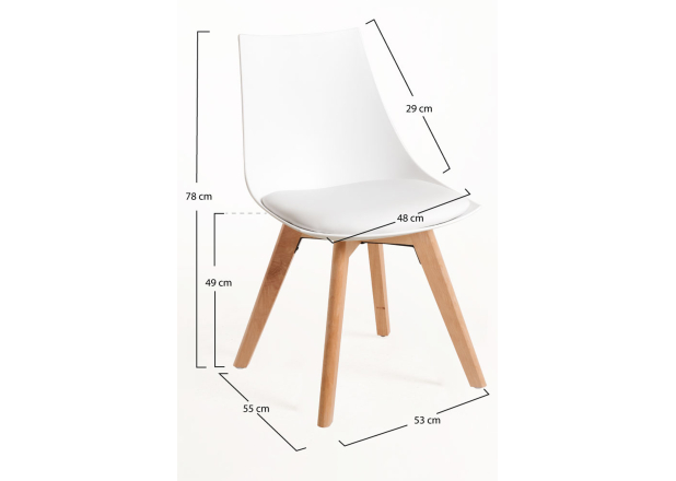 Pack 4 Sillas Klober