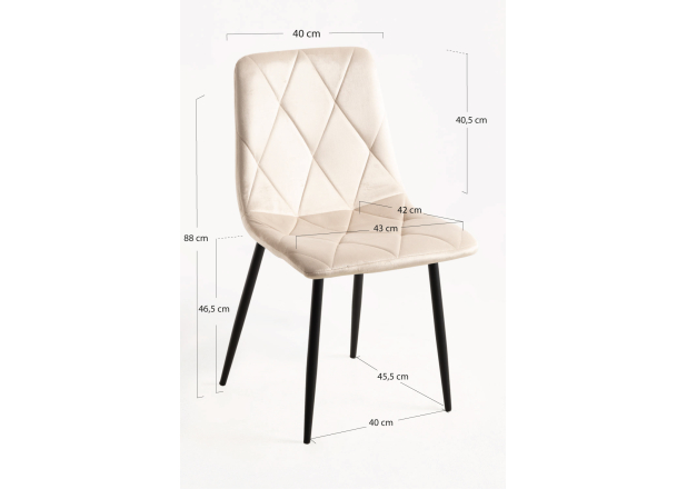 Silla Sonki Terciopelo