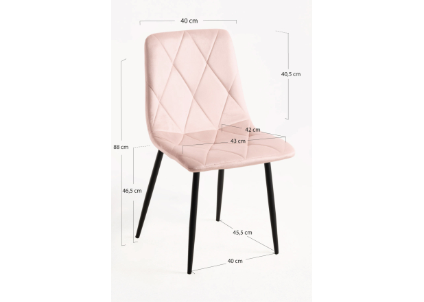 Silla Sonki Terciopelo