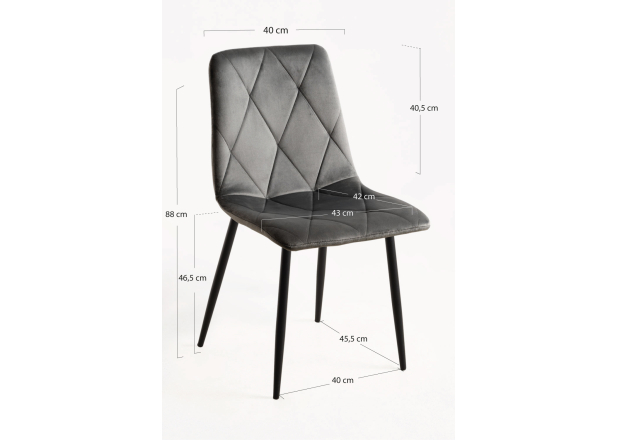Silla Sonki Terciopelo
