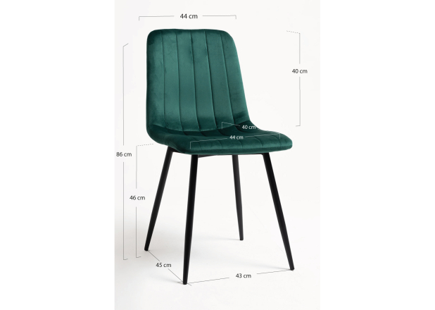 Silla Hurl Terciopelo