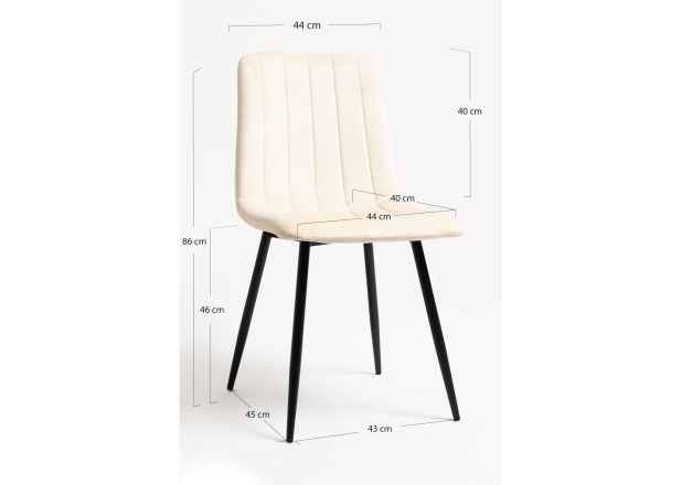 Silla Hurl Terciopelo