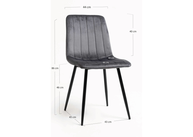 Silla Hurl Terciopelo