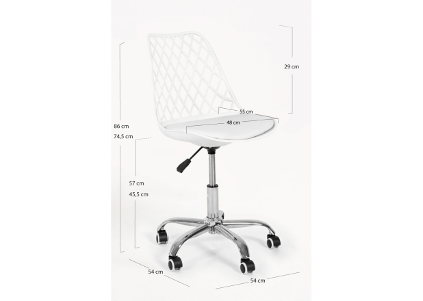 Pack 4 Sillas Mani Office