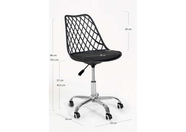 Pack 4 Cadeiras Mani Office