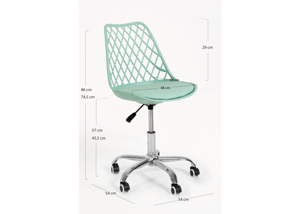 Pack 4 Sillas Mani Office