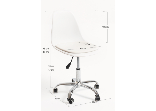 Pack 4 Sillas Milmi Office