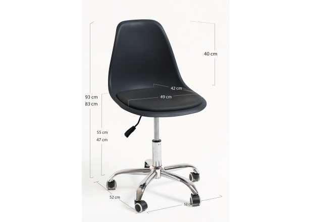 Pack 4 Sillas Milmi Office