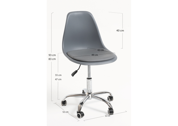 Pack 4 Sillas Milmi Office