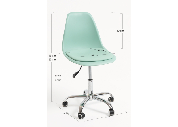 Pack 4 Sillas Milmi Office