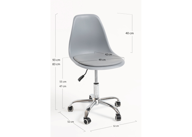 Pack 4 Sillas Milmi Office