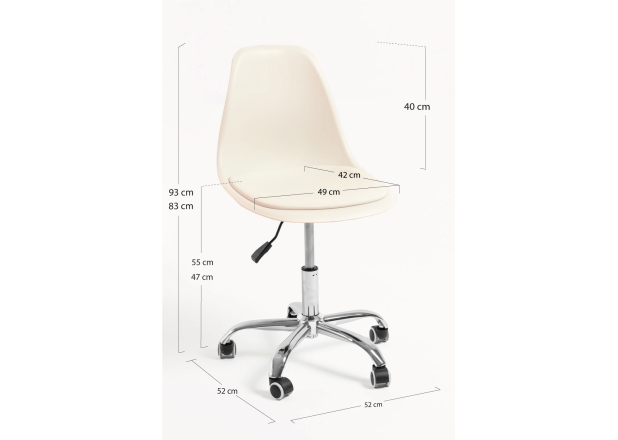 Pack 4 Sillas Milmi Office