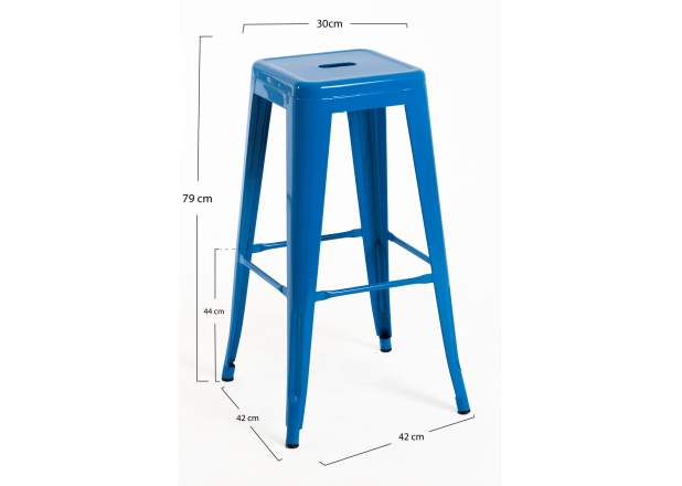 Pack 4 Taburetes Meyer Altos