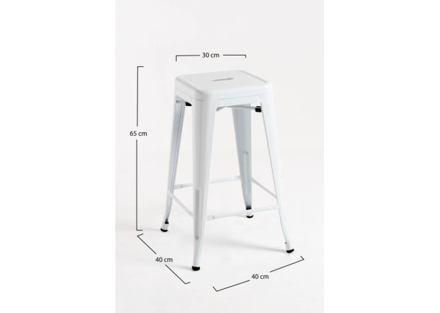 Pack 4 Taburetes Meyer Bajos