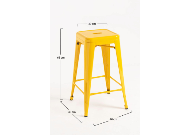 Pack 4 Taburetes Meyer Bajos