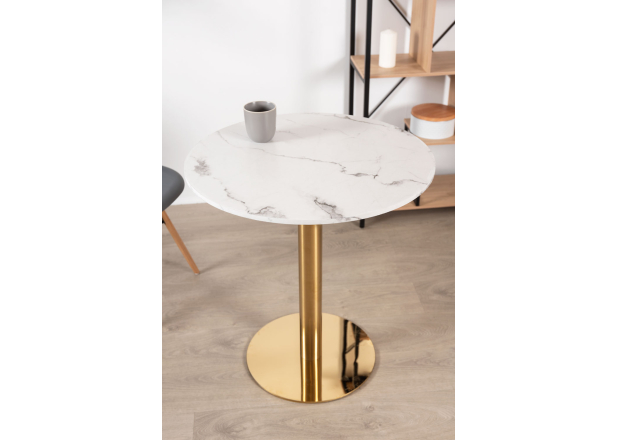 Mesa Roffi Redonda 70cm Golden