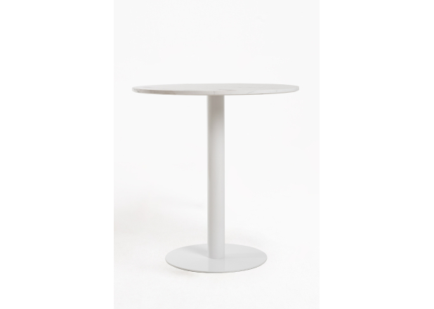 Mesa Roffi Redonda 70cm Blanca