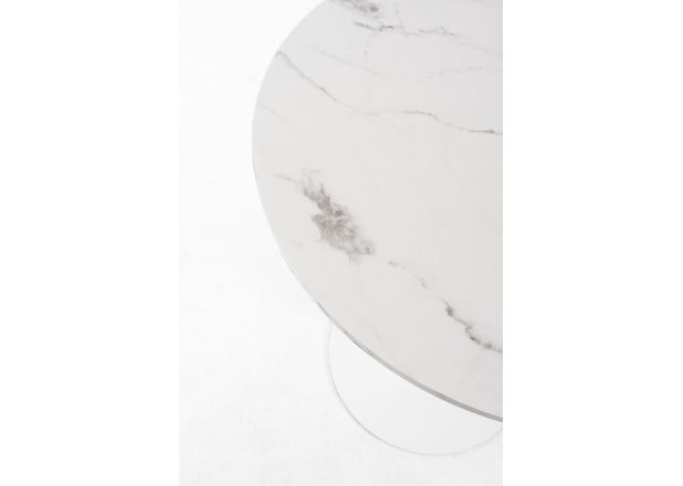 Mesa Roffi Redonda 70cm Blanca