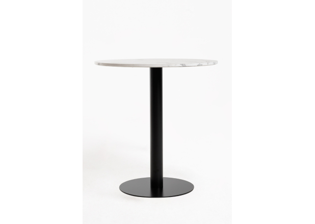 Mesa Roffi Redonda 70cm Negra