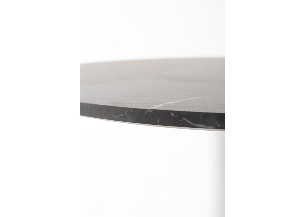 Mesa Roffi Redonda 70cm Negra