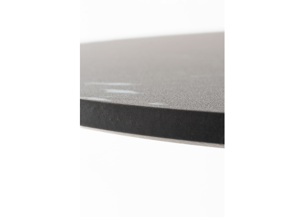 Mesa Roffi Redonda 70cm Negra