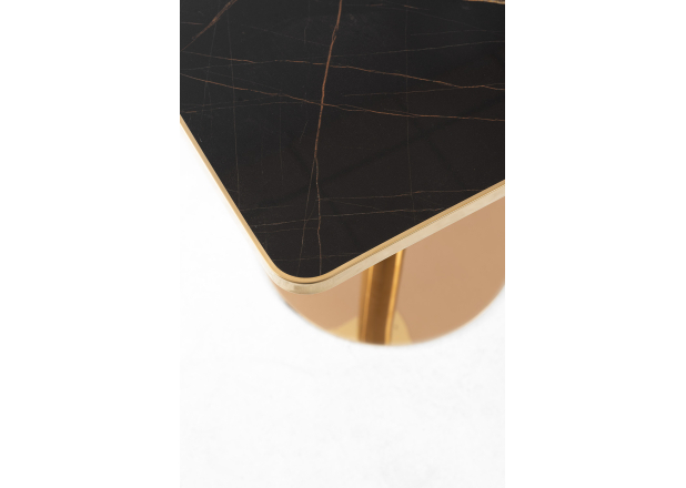 Mesa Roffi Quadrada 70cm Dourada