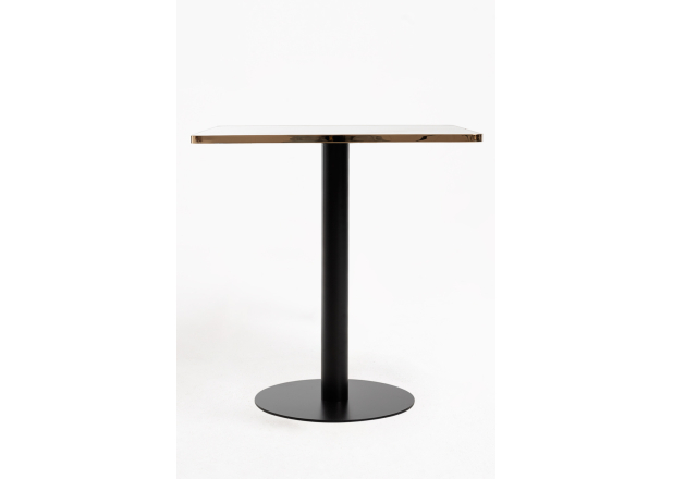 Mesa Roffi Cuadrada 70cm Negra