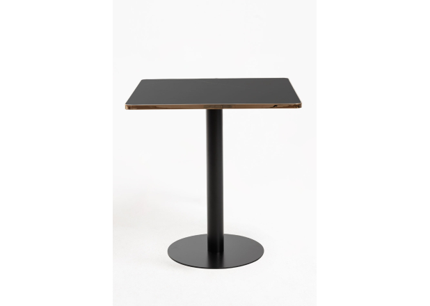 Mesa Roffi Cuadrada 70cm Negra