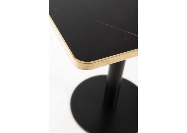 Mesa Roffi Cuadrada 70cm Negra