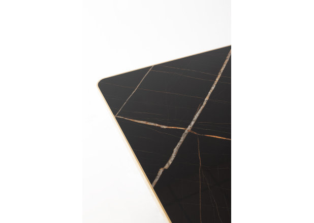 Mesa Roffi Cuadrada 70cm Negra