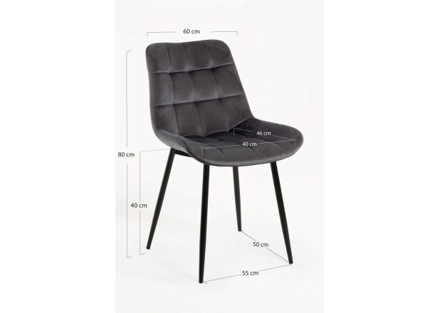 Silla Yarte Terciopelo