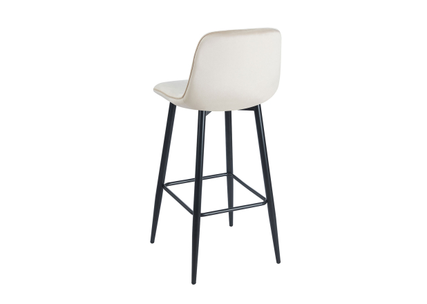 Taburete Layoc Black Terciopelo