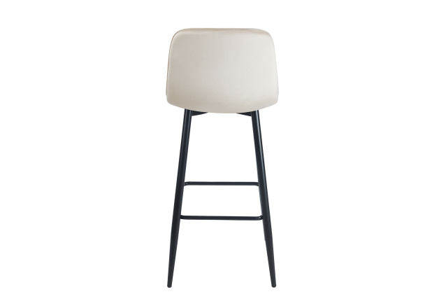 Taburete Layoc Black Terciopelo