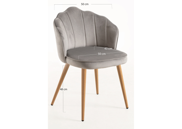 Silla Menpu Terciopelo