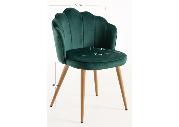 Silla Menpu Terciopelo