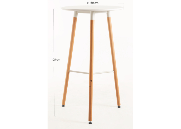 Mesa Nera Alta 60 cm