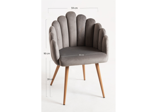 Sillón Mained Terciopelo