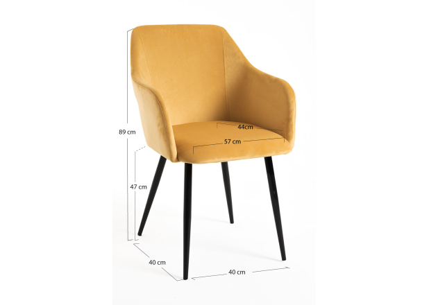 Silla Nanti Terciopelo