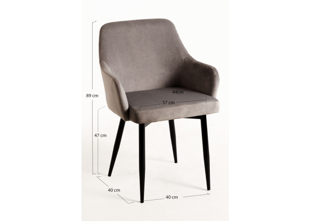 Silla Nanti Terciopelo