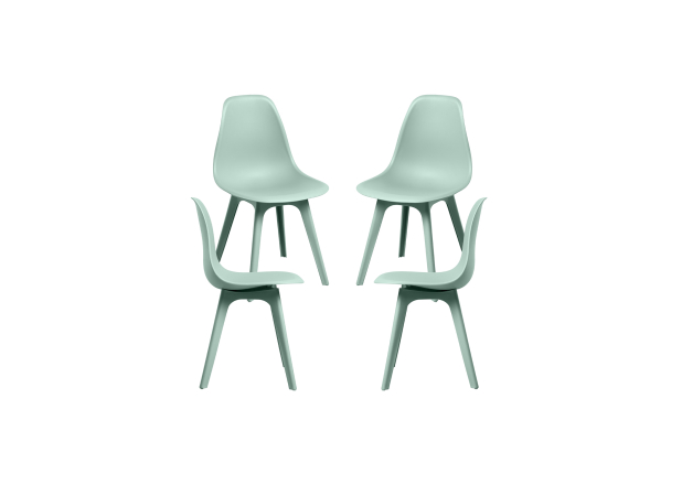 Pack 4 Sillas Nordi Suprym