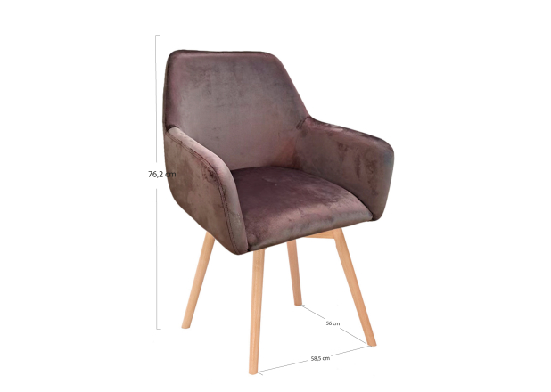 Silla Luba Terciopelo