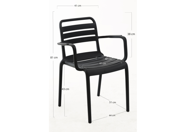 Silla Libia con Brazos