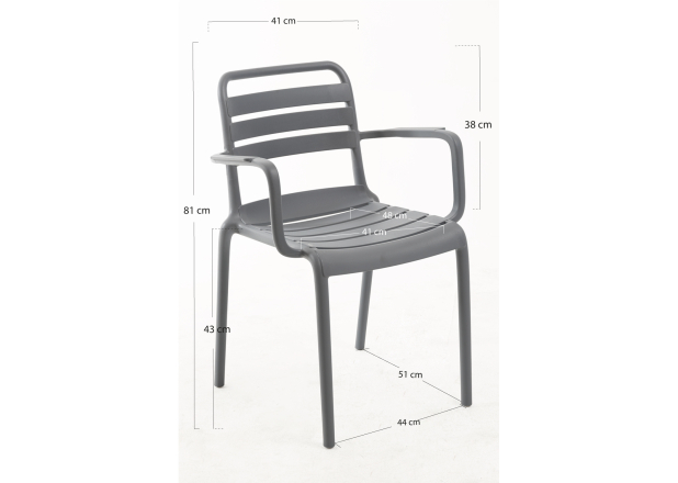 Silla Libia con Brazos