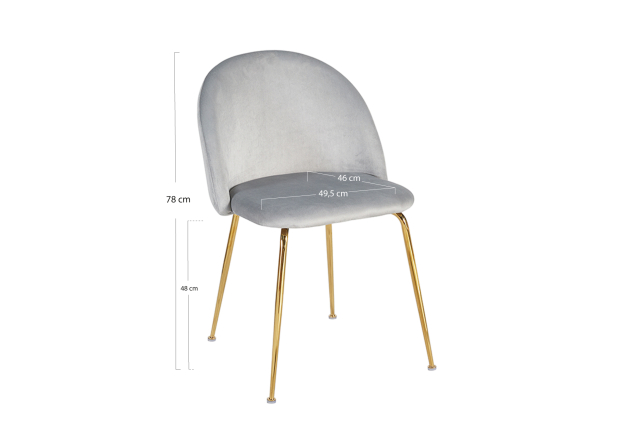 Silla Golden NildaTerciopelo