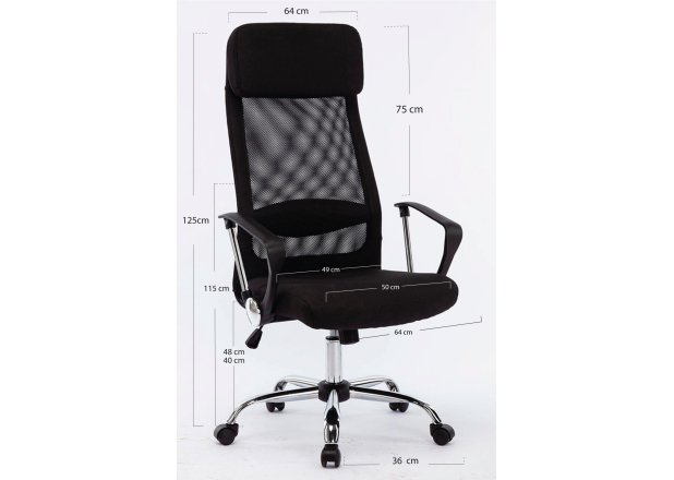 Silla Konva Negra