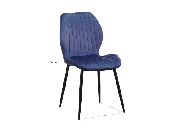 Silla Nulpi Terciopelo