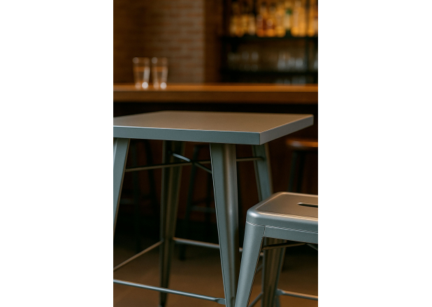 Mesa Meyer Alta Cuadrada 60 cm